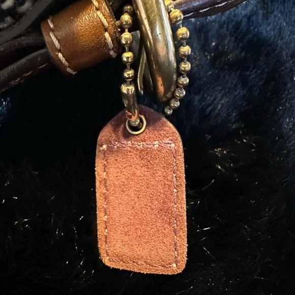 Coach Y2K Vintage Tweed Demi Hobo Flap - Picture 12 of 13